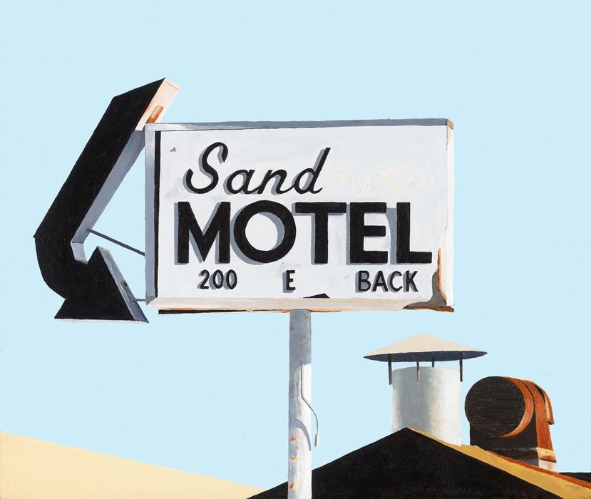 Sand Motel (Edition of 25 Copies) £300 Unframed