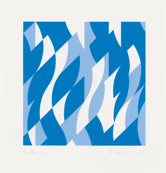 Two Blues (Signed silkscreen edition of 250)