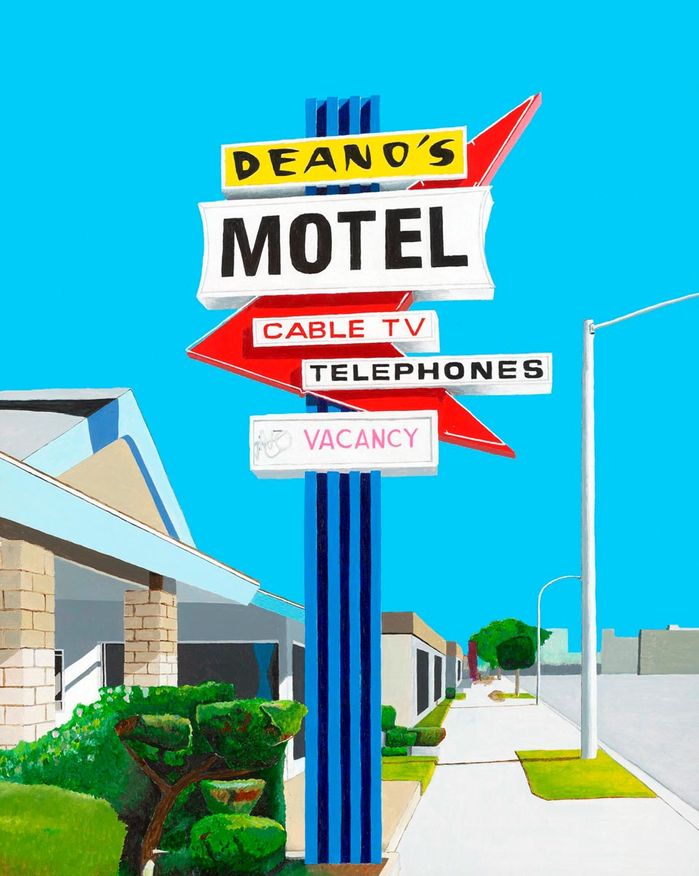 Deano's Motel - Street (Edition of 25 Copies) £350 Unframed