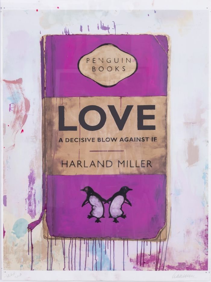 Unique - Hand finished 'Love A Decisive Blow Against If' 