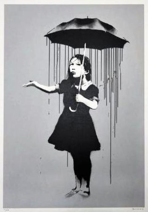 Rare Banksy silkscreen comes to Birmingham