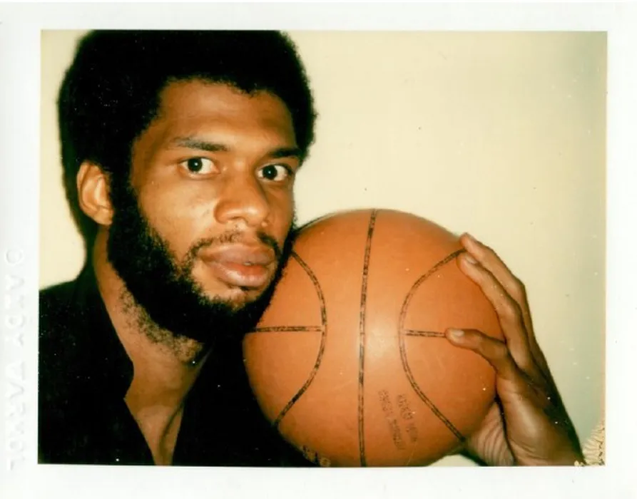 Kareem Abdul-Jabbar, 1977 (authenticated by the Warhol Estate and Foundation)