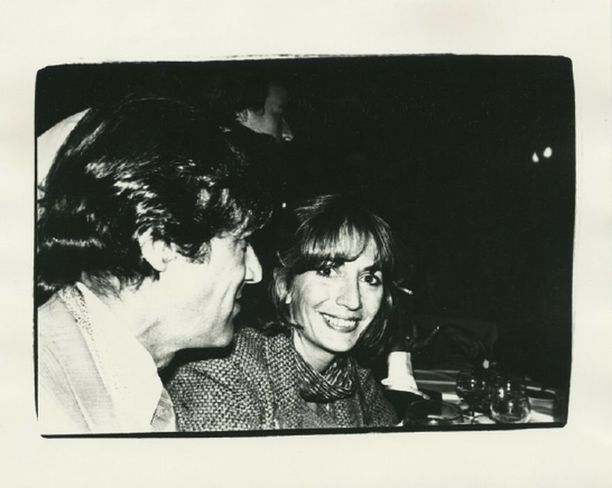 Penny Marshall and Brian Ferry, 1981 (authenticated by the Warhol Estate and Foundation)