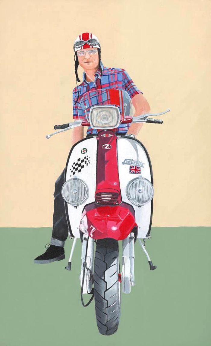 Scooterist (Edition of 35 Copies) £250 Unframed