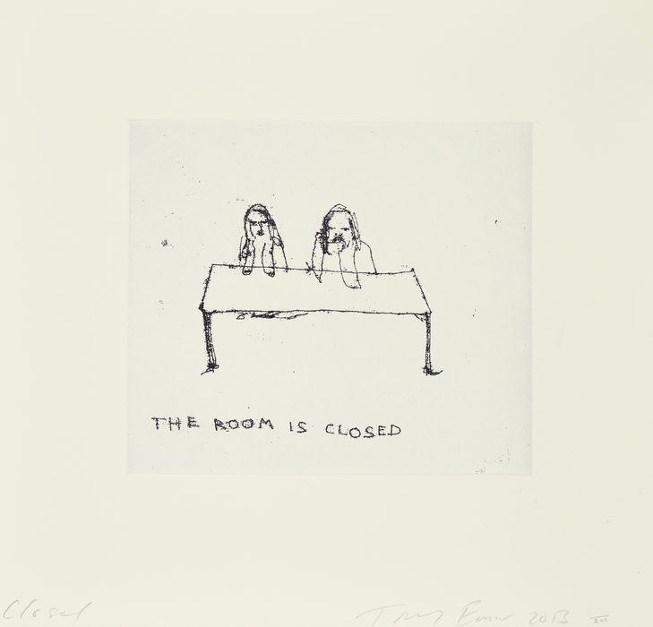 The Room is Closed (Signed etching edition of 200)