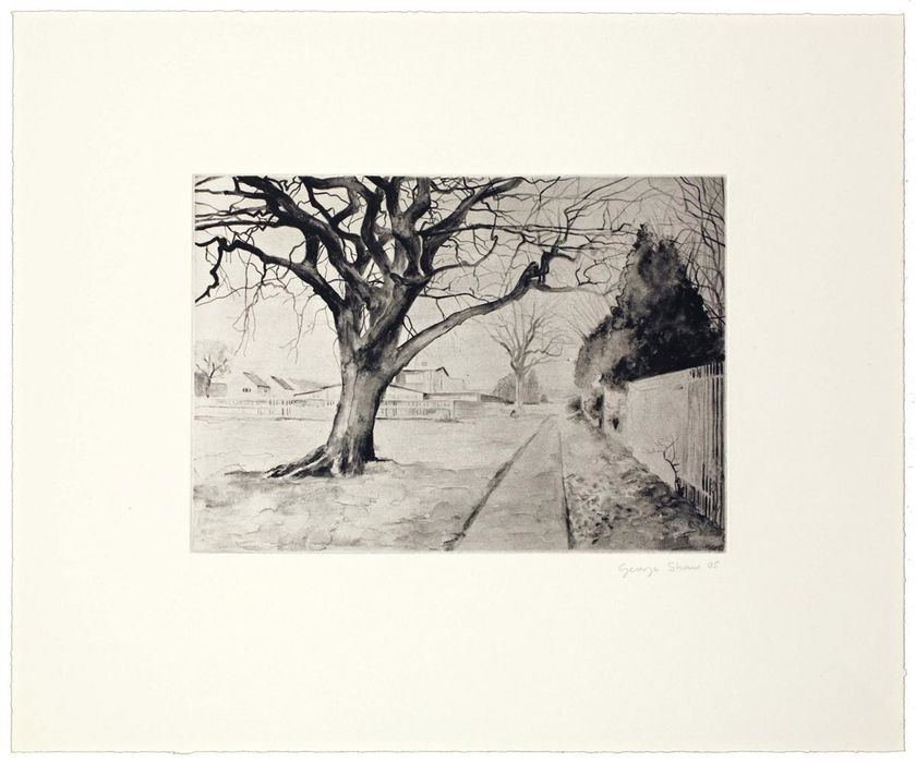 Twelve Short Walks 6 - signed etching 35/42