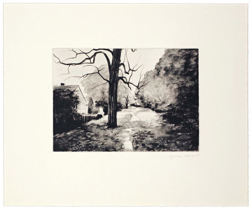 Twelve Short Walks 8 - signed etching 35/42