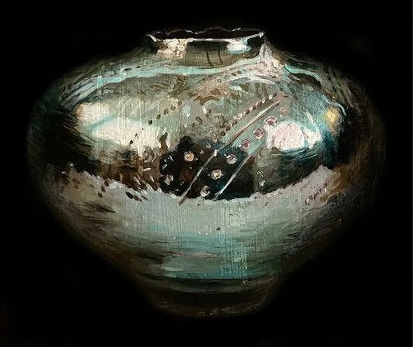 Vase - Pewter 1