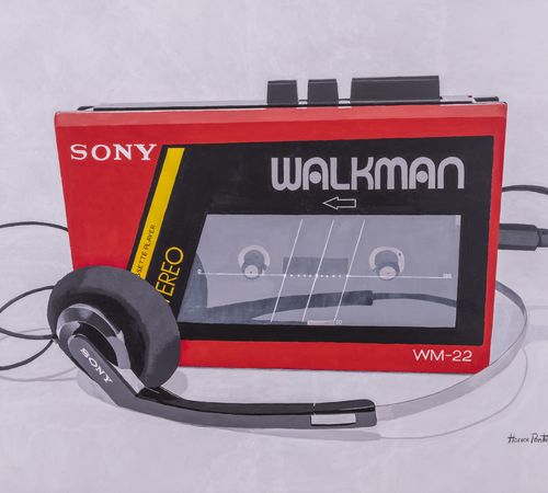 Walkman WM-22 (red & yellow) 