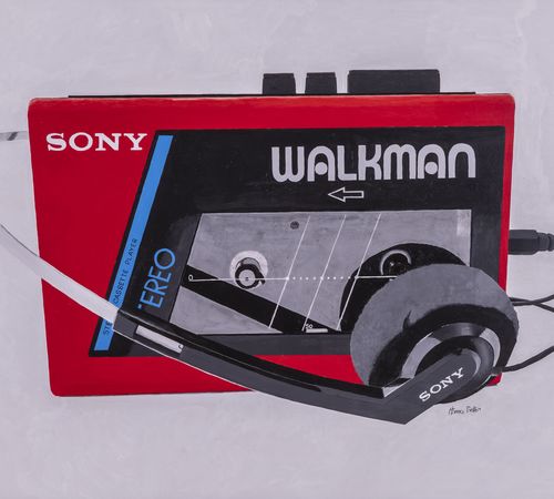 Walkman WM-22 (red & blue)