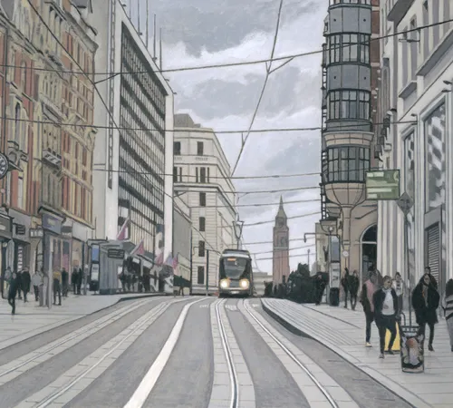 Corporation Street, Tram