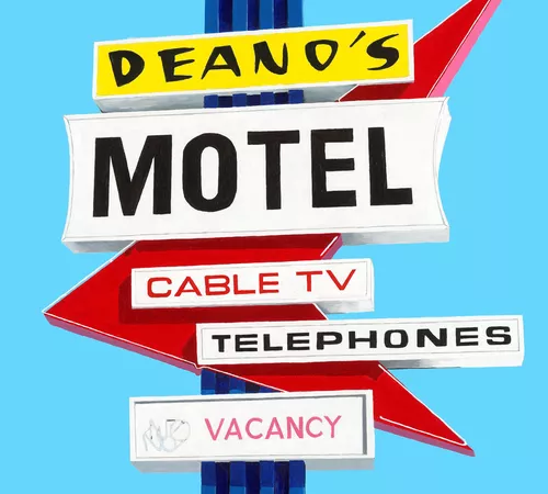 Deano's Motel Sign 