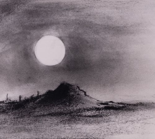 Moon Over Landscape 5 