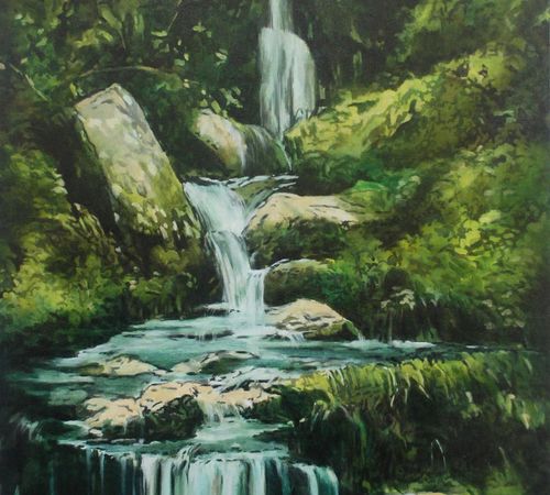 Moorland Waterfall