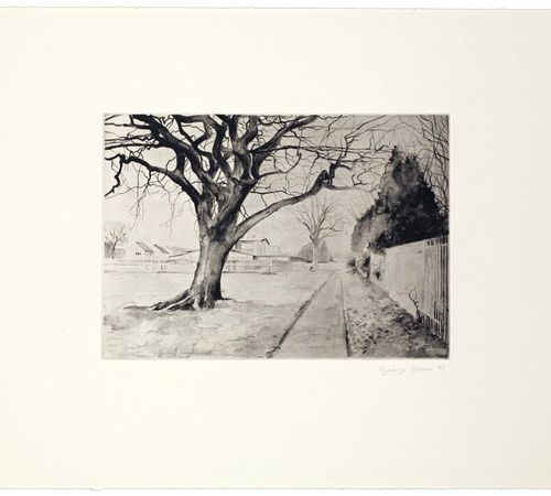 Twelve Short Walks 6 - signed etching 35/42