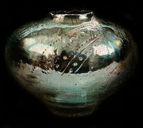 Vase - Pewter 1