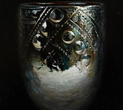 Vase - Pewter 2 